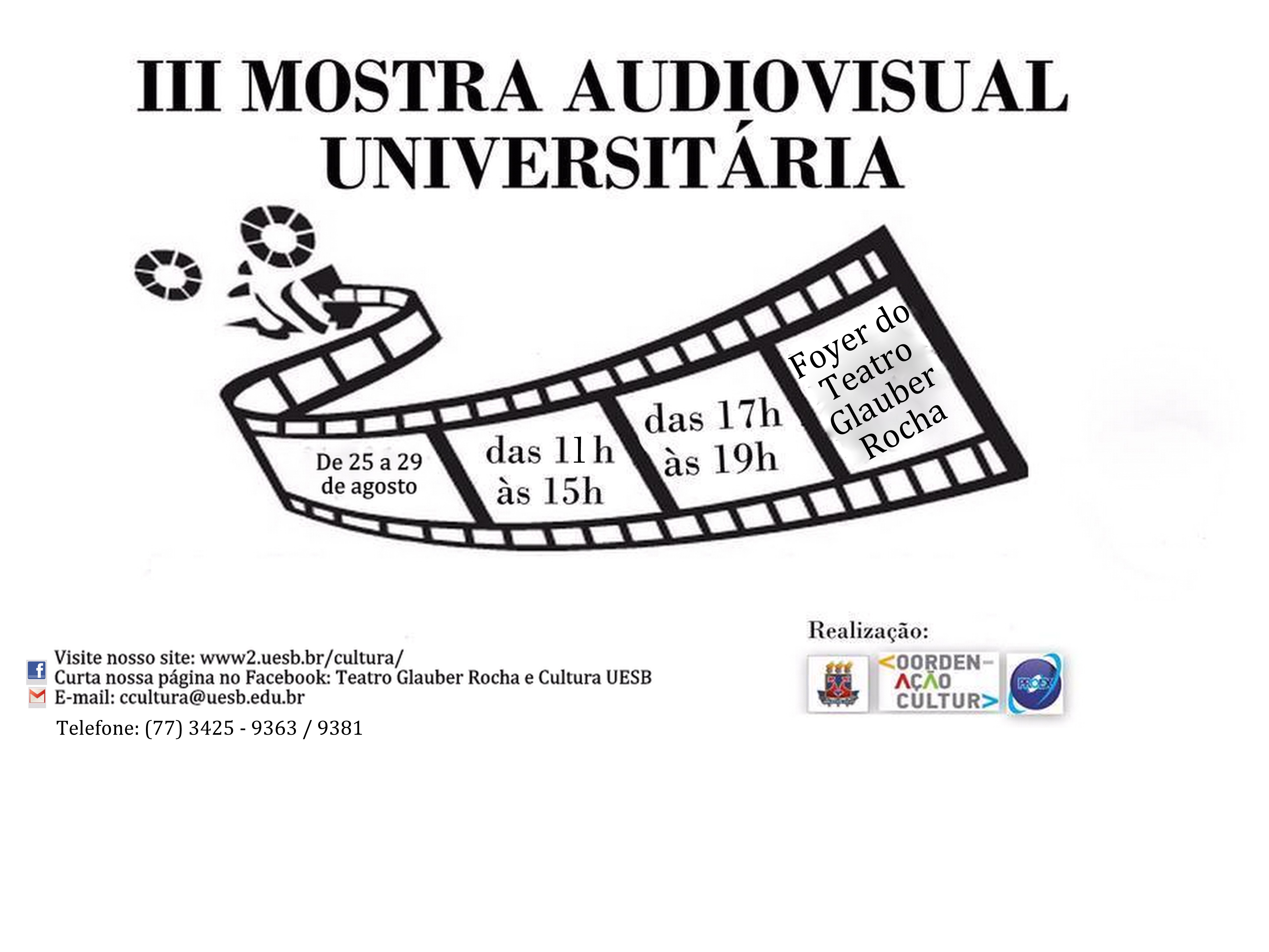 cartaz 3ª Mostra Audiovisual (agosto).1