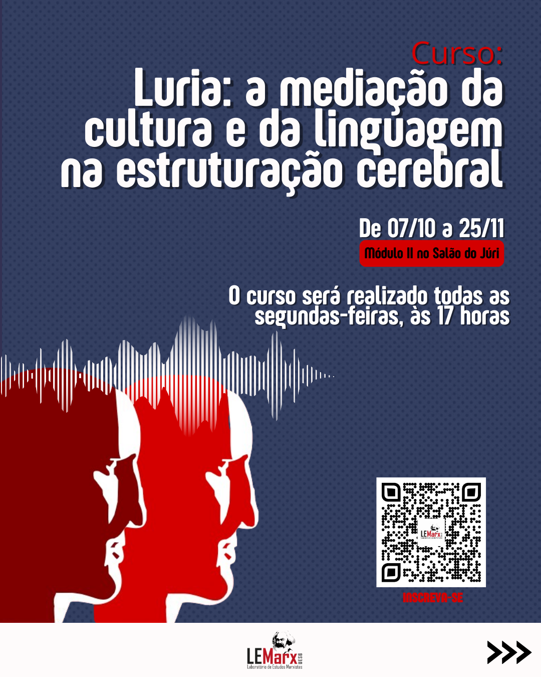 Curso Interno: Luria: a mediação da cultura e da linguagem na estruturação cerebral