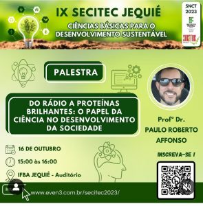IX SECITEC - ABERTURA DO EVENTO 