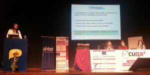 Mestranda Vanessa Ferreira apresenta trabalho oral no 3er Congreso Uruguayo de Química Analítica, Montevideo – 08/10/2014